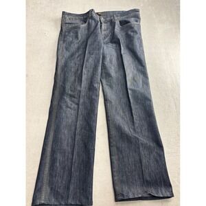 Ermenegildo Zegna Classic Fit Dark Wash Denim Jeans Mens 40R Regular Rise